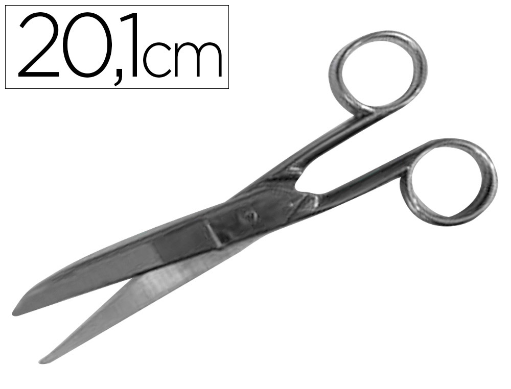 TIJERA OFICINA ACERO INOXIDABLE 7,9