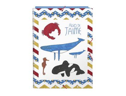 CARPETA GOMAS SAFTA FOLIO SOLAPAS ALGO DE JAIME OCEAN