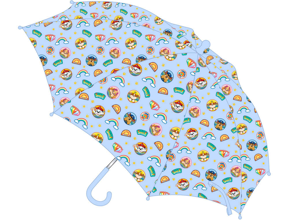 PARAGUAS ESCOLAR SAFTA 43 CM PAW PATROL SUNSHINE