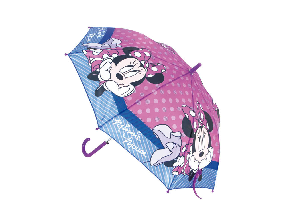 PARAGUAS ESCOLAR SAFTA 48 CM MINNIE MOUSE LUCKY