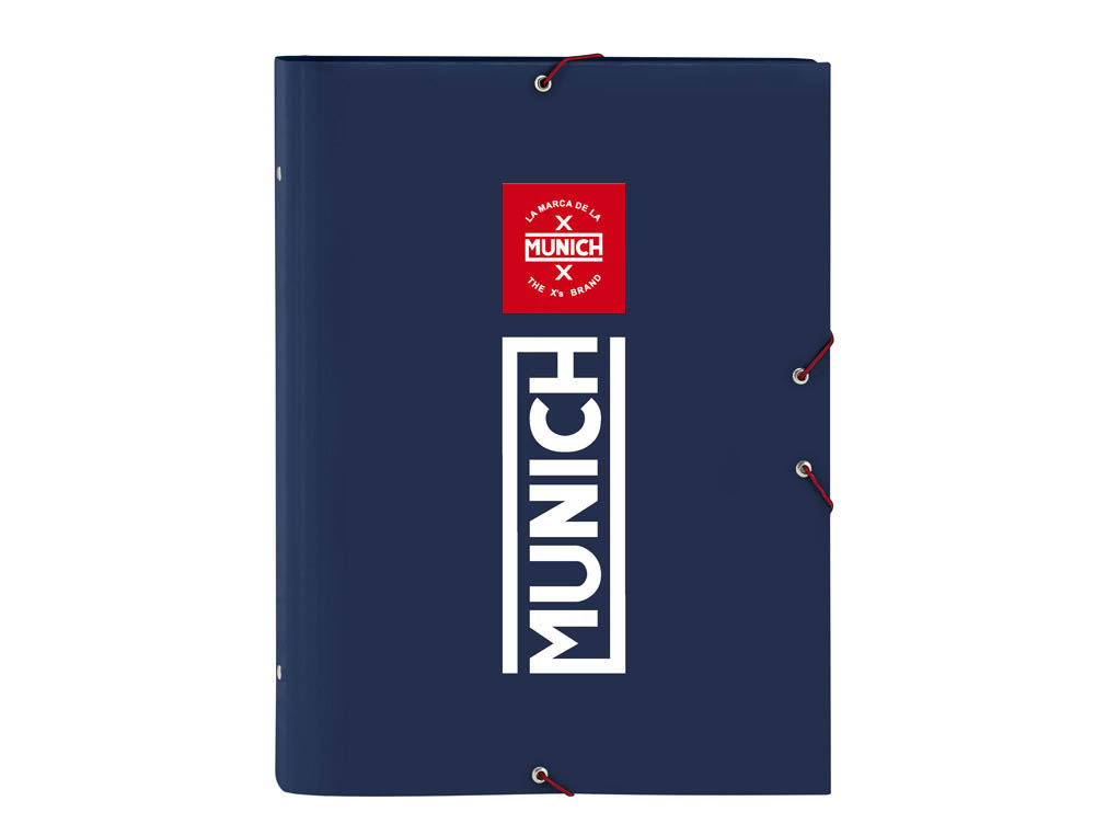 CARPETA SAFTA FOLIO CLASIFICADORA 12 DEPARTAMENTOS 260X40X335 MM MUNICH STORM