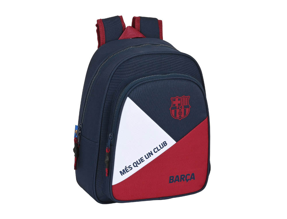 CARTERA ESCOLAR SAFTA MOCHILA INFANTIL ADAPTABLE A CARRO 270X100X330 MM F.C. BARCELONA CORPORATIVA