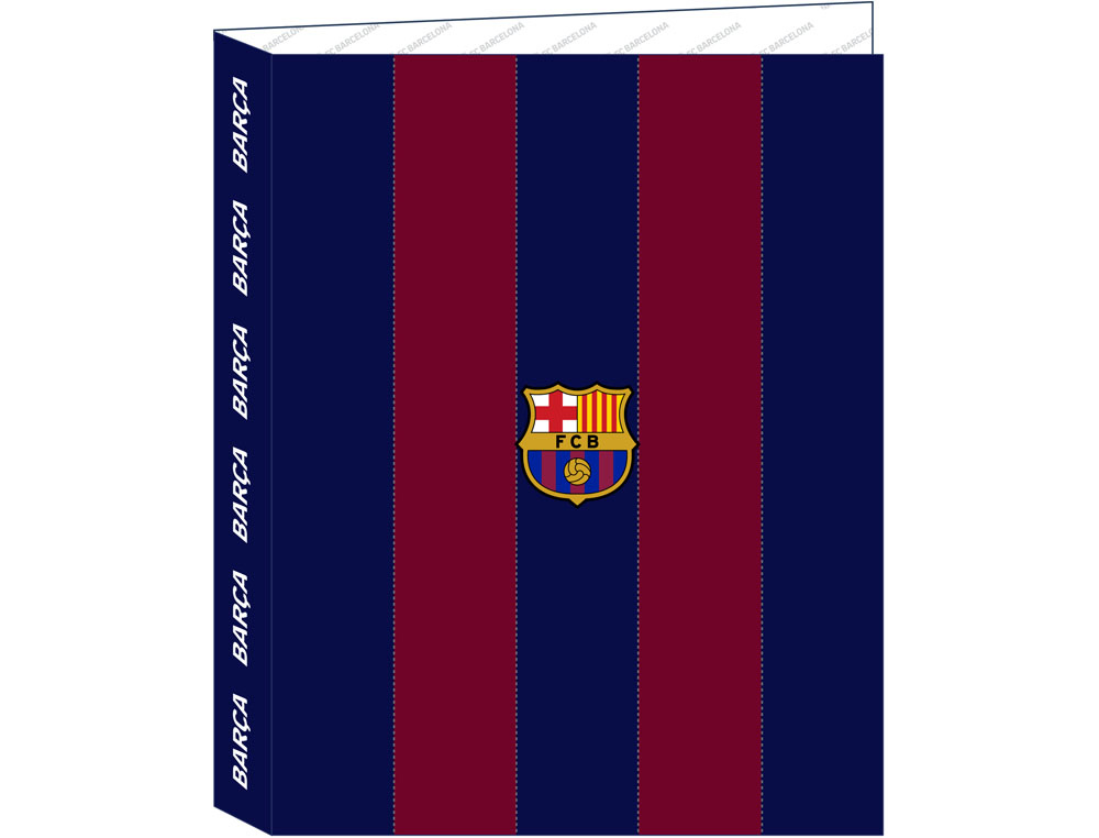 CARPETA 4 ANILLAS MIXTAS SAFTA FOLIO F.C. BARCELONA 1 EQUIPACION 23/24