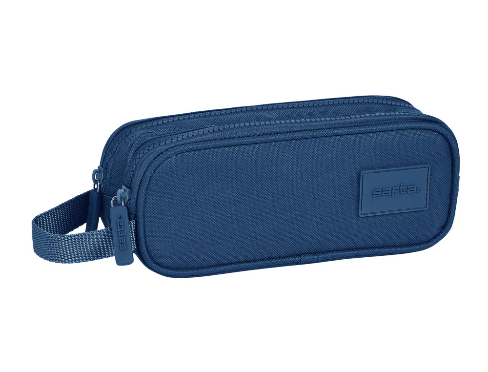 BOLSO ESCOLAR PORTATODO SAFTA DOBLE SAFTA BASICS 80X210X60 MM