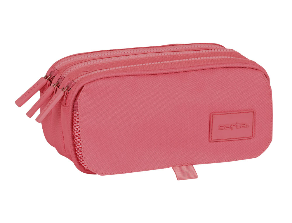 BOLSO ESCOLAR PORTATODO SAFTA TRIPLE BIG SAFTA BASICS 100X215X80 MM