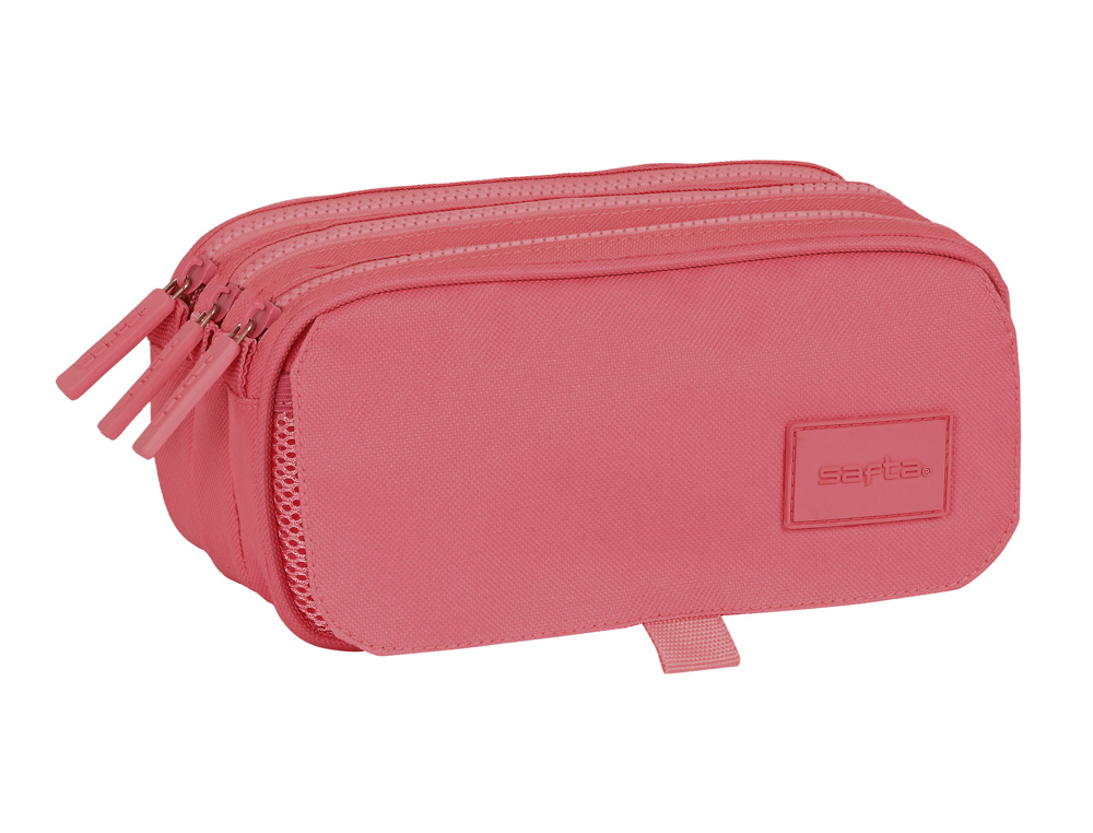 BOLSO ESCOLAR PORTATODO SAFTA TRIPLE BIG SAFTA BASICS 100X215X80 MM