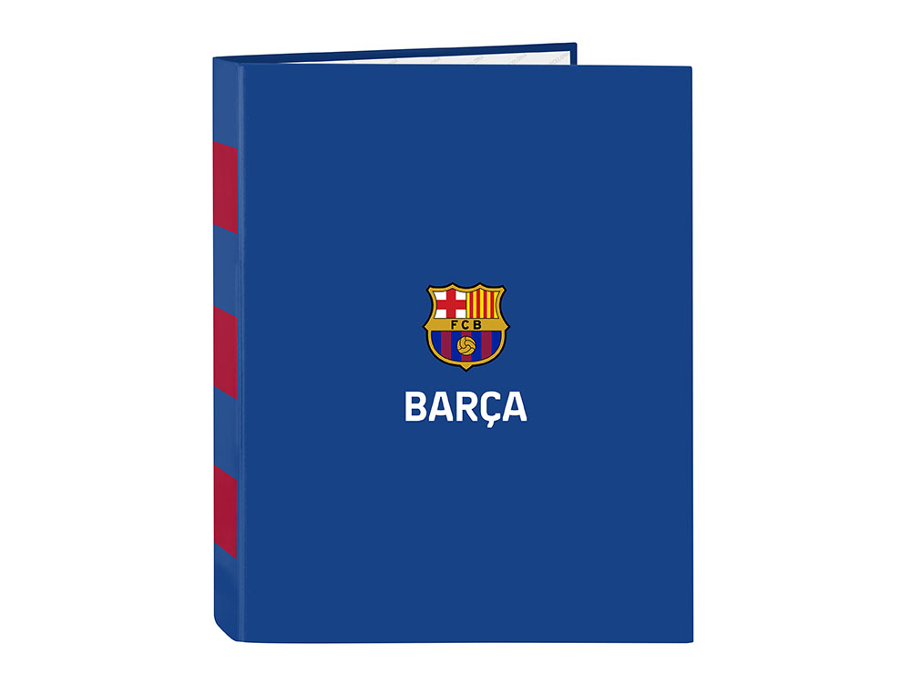 CARPETA 4 ANILLAS MIXTAS SAFTA FOLIO F.C. BARCELONA 2 EQUIPACION 23/24