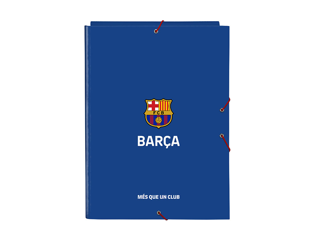 CARPETA GOMAS SOLAPAS SAFTA FOLIO F.C. BARCELONA 2 EQUIPACION 23/24