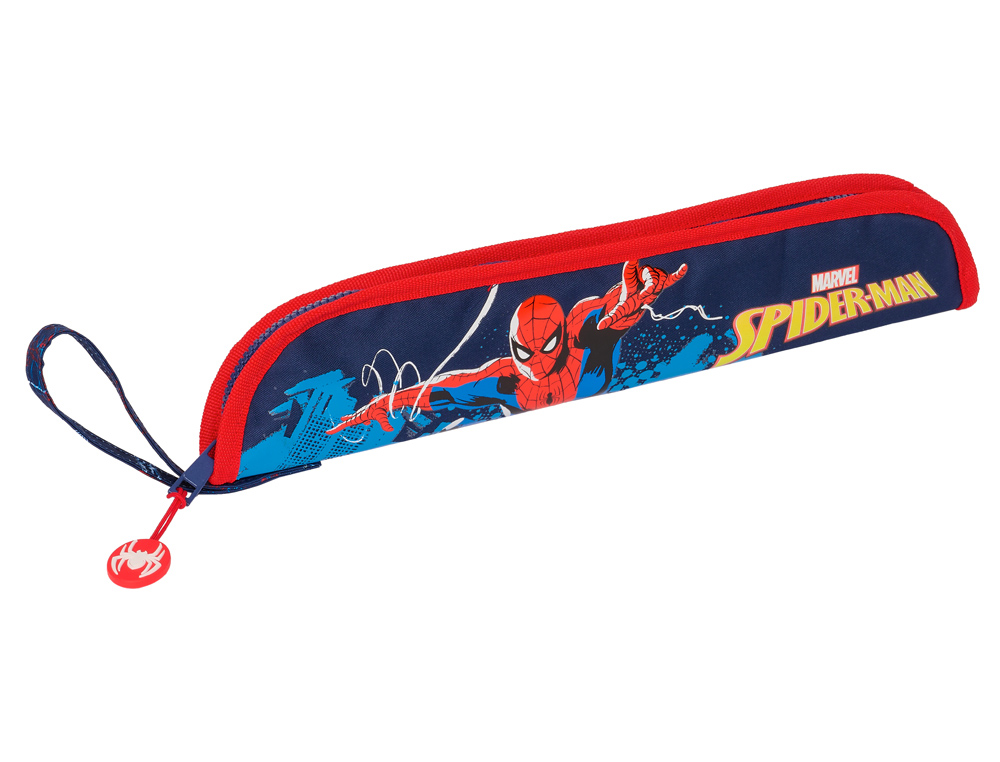 PORTAFLAUTA SAFTA SPIDERMAN NEON 20X370X80 MM