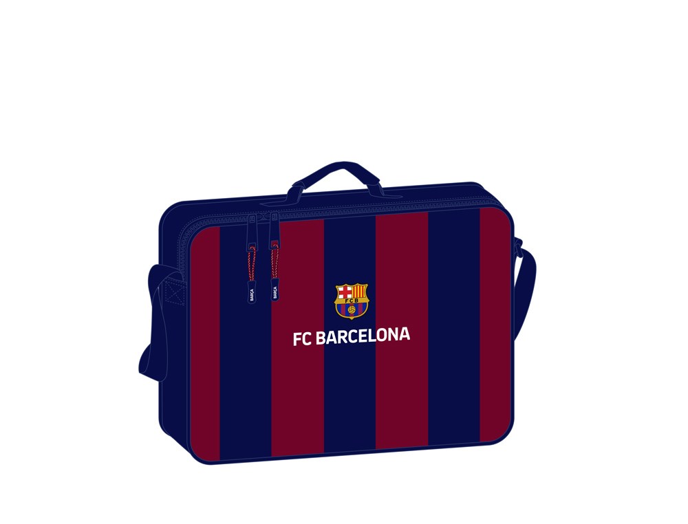 CARTERA EXTRAESCOLAR SAFTA RESISTENTE F.C. BARCELONA 280X380X60 MM