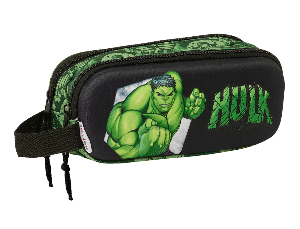 BOLSO ESCOLAR PORTATODO SAFTA DOBLE 3D MOCHILAS 3D 80X210X60 MM