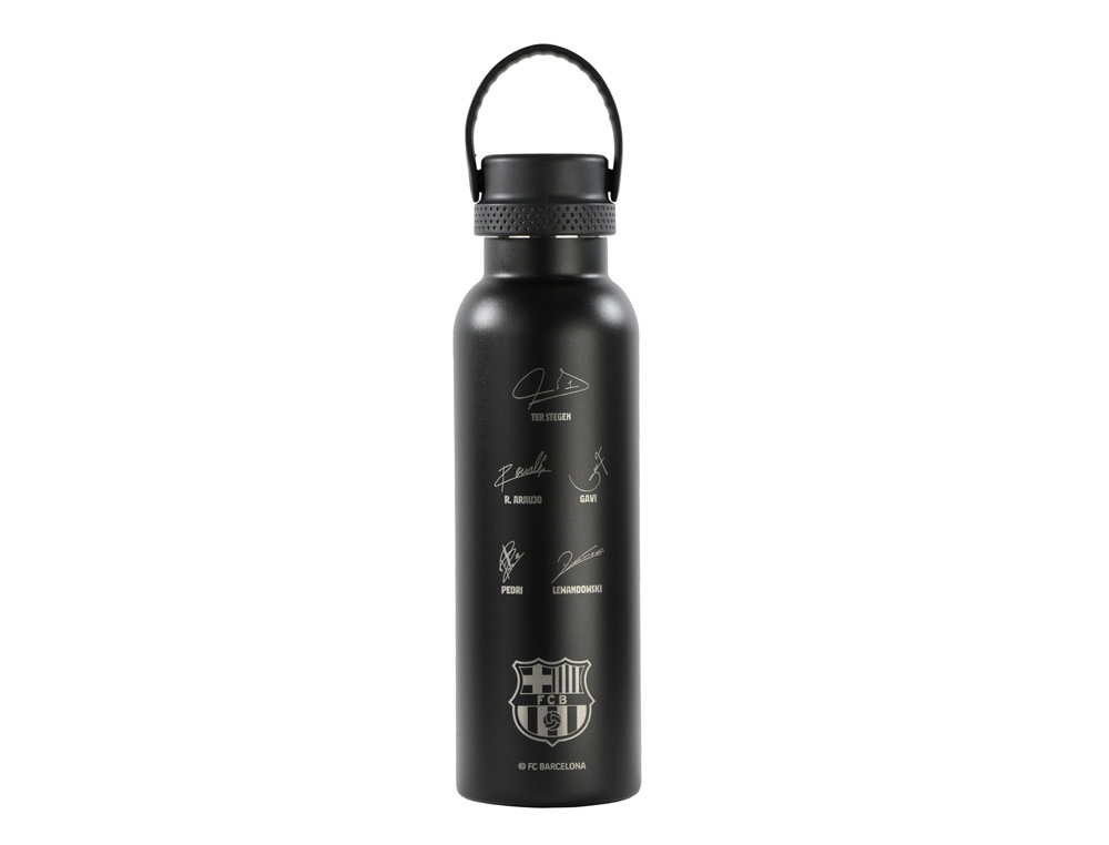 BOTELLA PORTALIQUIDOS SAFTA TERMO 600ML RUNBOTTS F.C. BARCELONA 73X250X73 MM