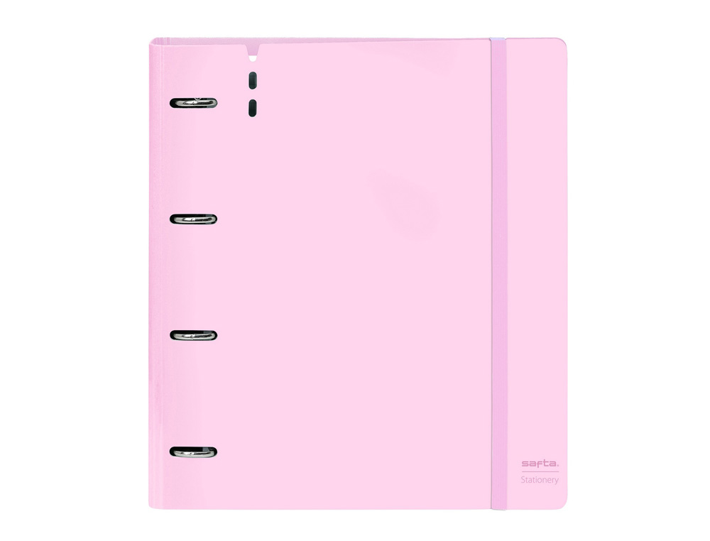 CARPETA CON RECAMBIO SAFTA DIN A4 CUADRO 5 MM POLIPROPILENO FOAM 4 ANILLAS 35MM FEELING