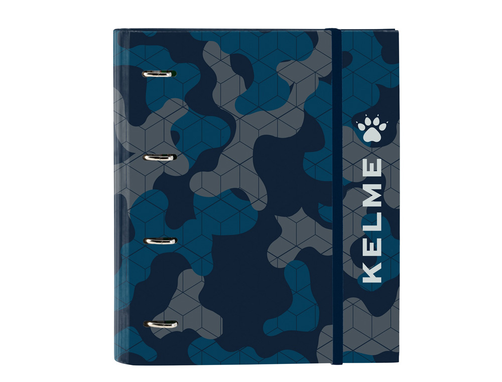 CARPETA CON RECAMBIO SAFTA DIN A4 CUADRO 5 MM CON GOMA Y 5 SEPARADORES KELME EPIC