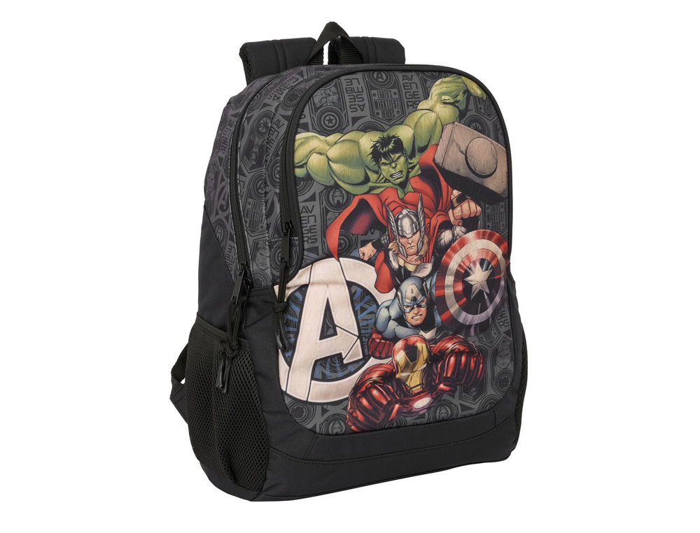 MOCHILA SAFTA ADAPTABLE A CARRO AVENGERS VENDETTA 440X320X160 MM