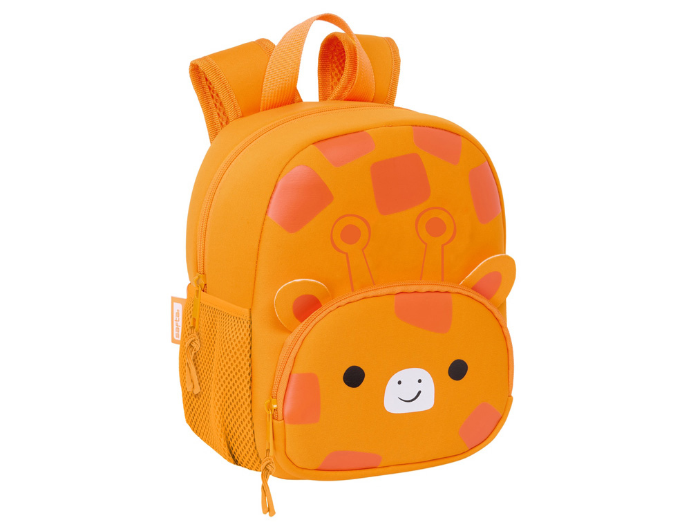 MOCHILA SAFTA NEOPRENO ANIMALITOS 2025 250X200X90 MM