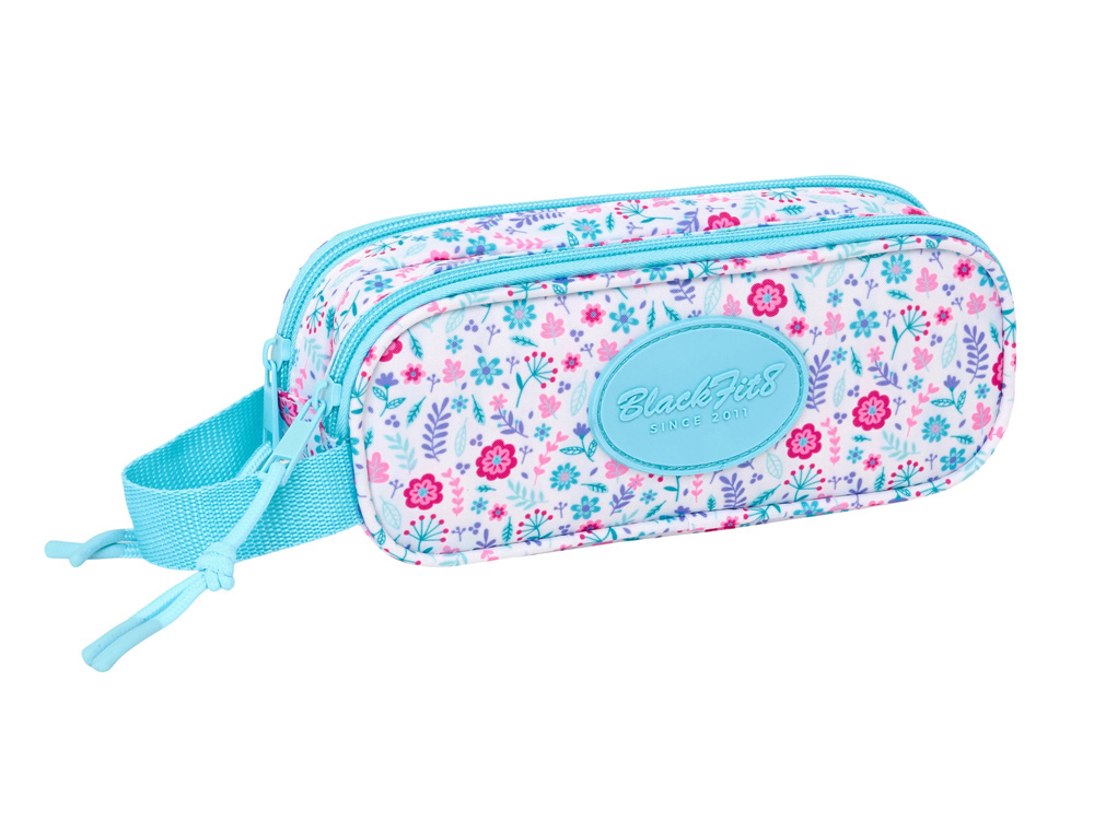 BOLSO ESCOLAR PORTATODO SAFTA DOBLE BLACKFIT8 COOL 80X210X60 MM
