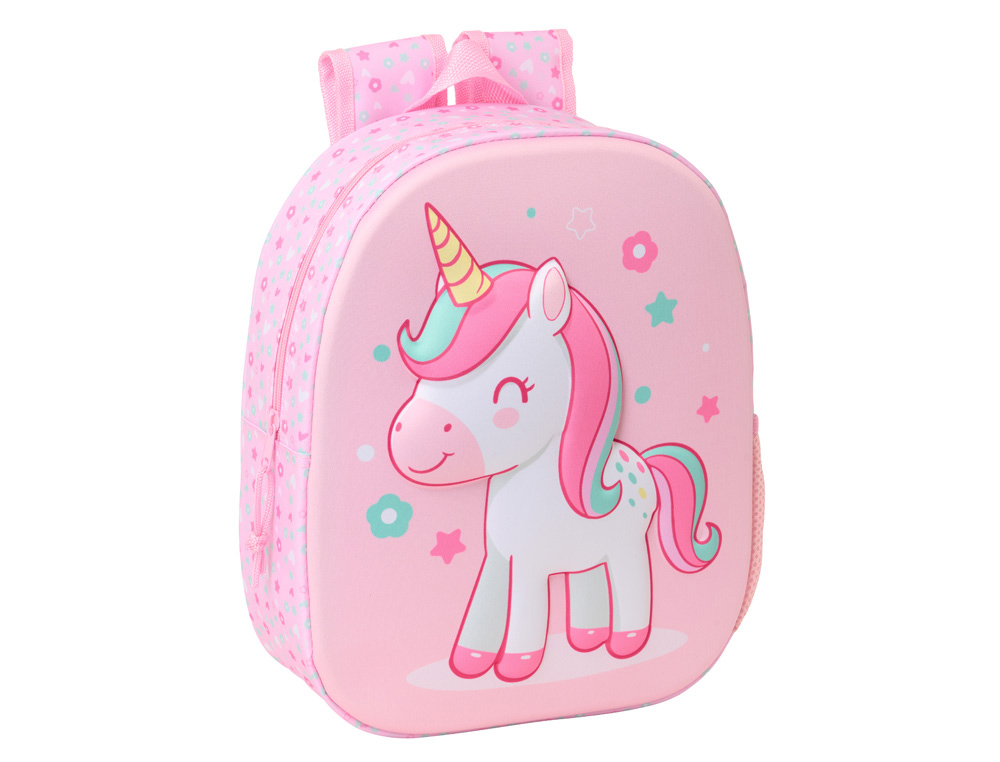 MOCHILA SAFTA 3D UNICORN 330X270X100 MM