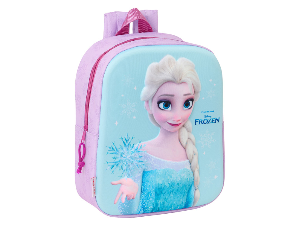 MOCHILA SAFTA GUARDERIA 3D FROZEN 270X220X100 MM