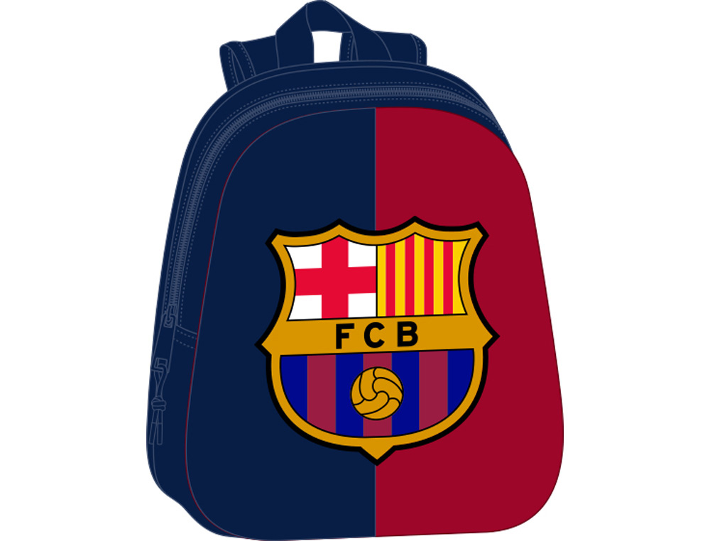MOCHILA SAFTA 3D F.C. BARCELONA 330X270X100 MM