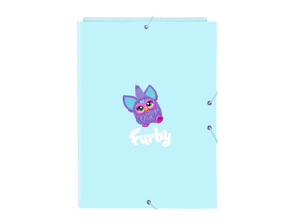 CARPETA SAFTA GOMAS SOLAPAS FOLIO CARTON FURBY