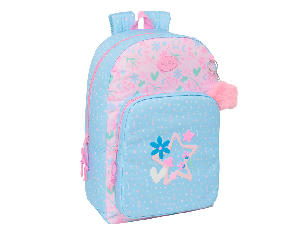 MOCHILA SAFTA ADAPTABLE A CARRO BLACKFIT8 SMILE 460X300X140 MM