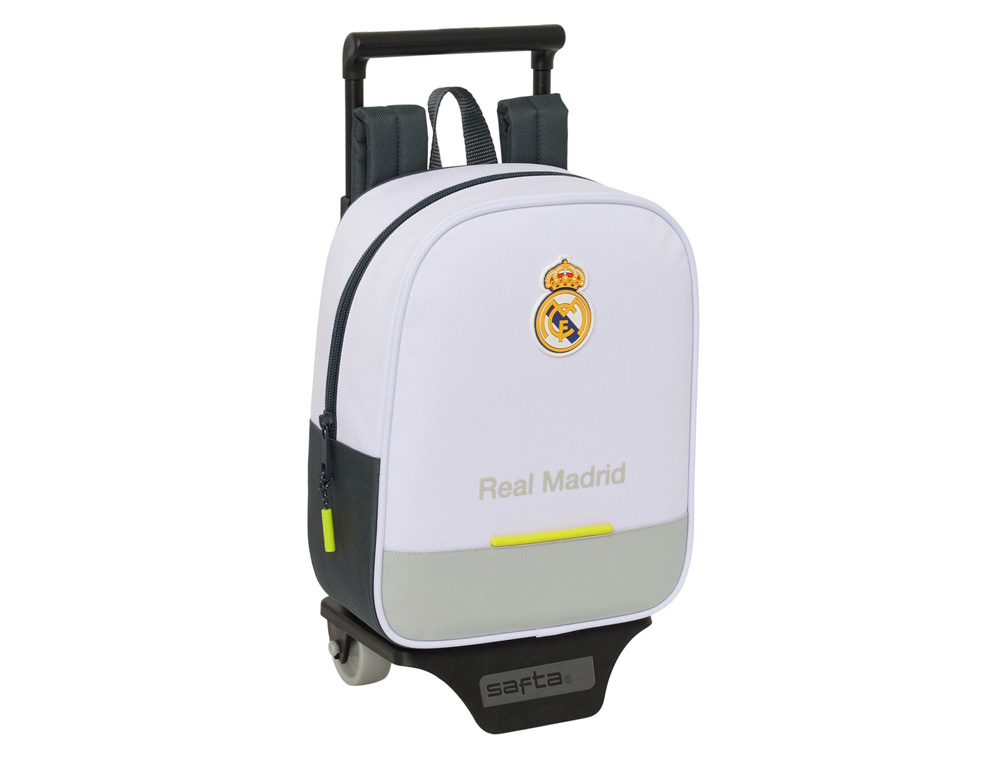 MOCHILA SAFTA 232 + CARRO 805 REAL MADRID 1 EQUIPACION 25/26 270X220X100 MM