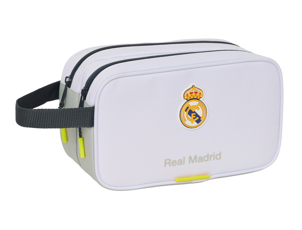 NECESER SAFTA 2 DEPARTAMENTOS ADAPTABLE A CARRO REAL MADRID 1 EQUIPACION 25/26 150X260X125 MM