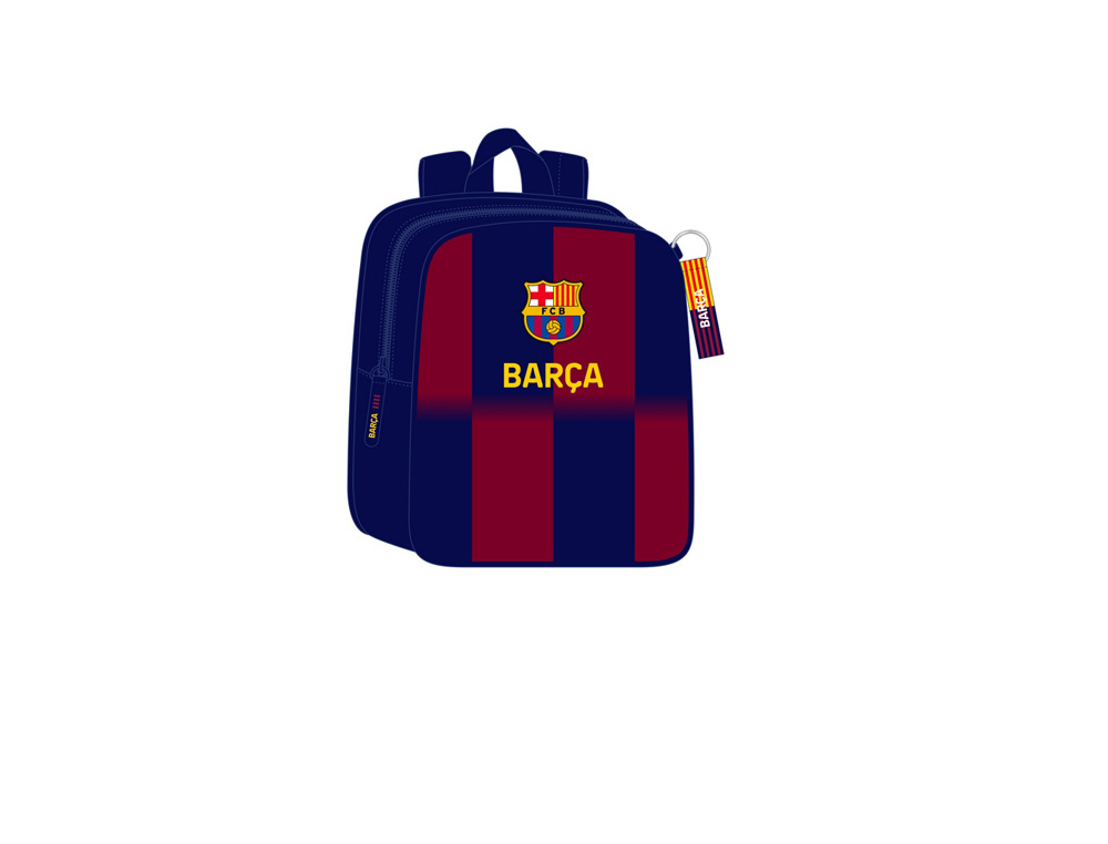 MOCHILA SAFTA GUARDERIA ADAPTABLE A CARRO F.C. BARCELONA 1 EQUIPACION 25/26 270X220X100 MM