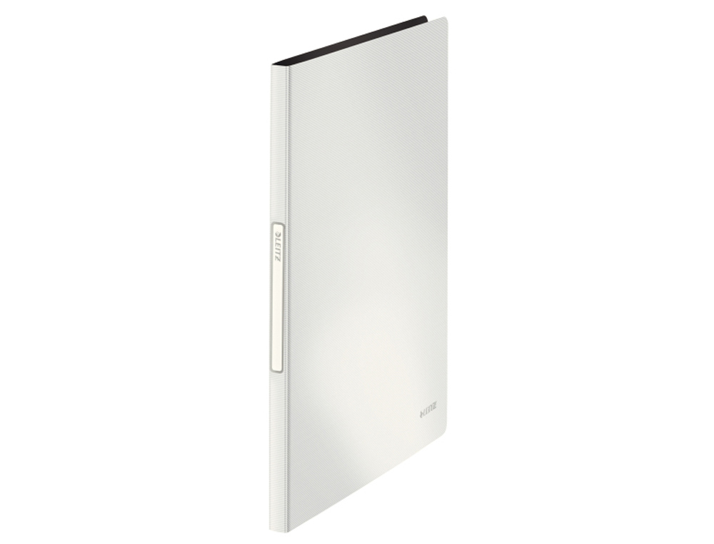 CARPETA LEITZ ESCAPARATE DIN A4 TAPA RIGIDA 20 FUNDAS POLIPROPILENO COLOR BLANCO