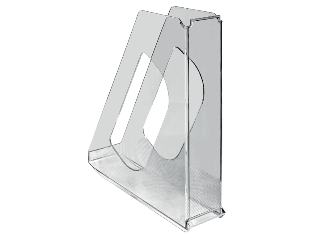 REVISTERO ESSELTE EUROPOST PLASTICO CRISTAL TRANSPARENTE 72X313X260 MM