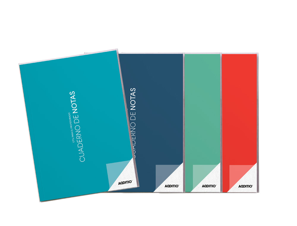CUADERNO DE NOTAS ADDITIO HORARIO PLANIFICACION MENSUAL PLAN DE CURSO