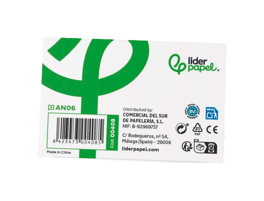 ANILLA BISAGRA LIDERPAPEL NIQUELADA N.1 DIAMETRO 20 MM CAJA DE 20 UNIDADES