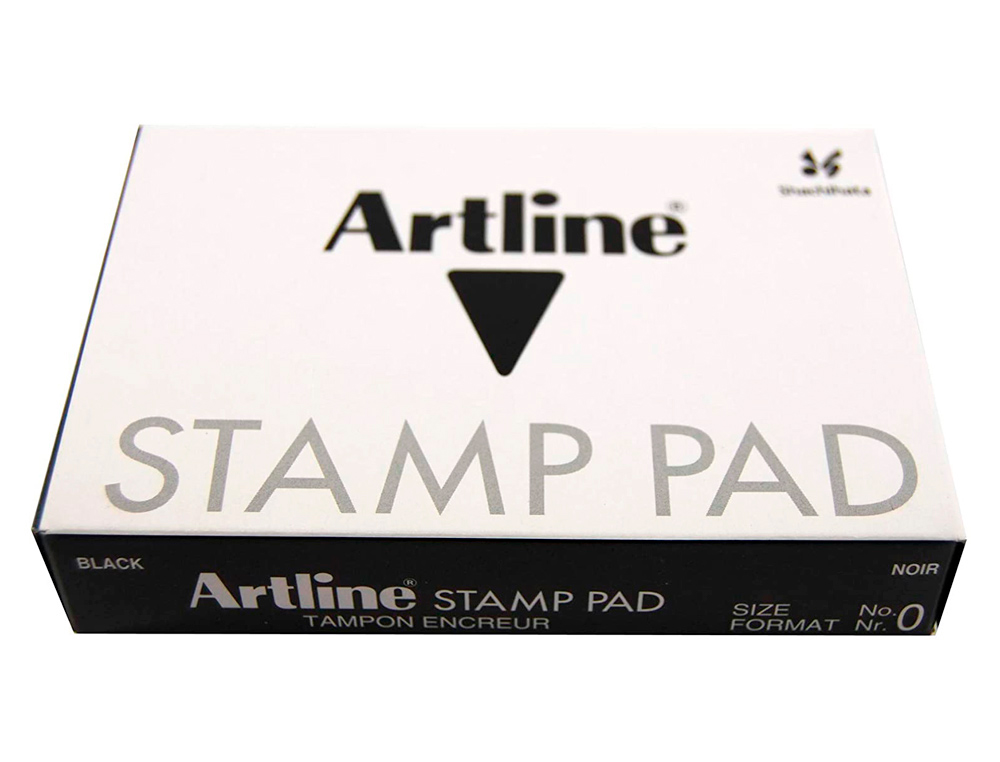 TAMPON ARTLINE Nº1 NEGRO 67X106 MM