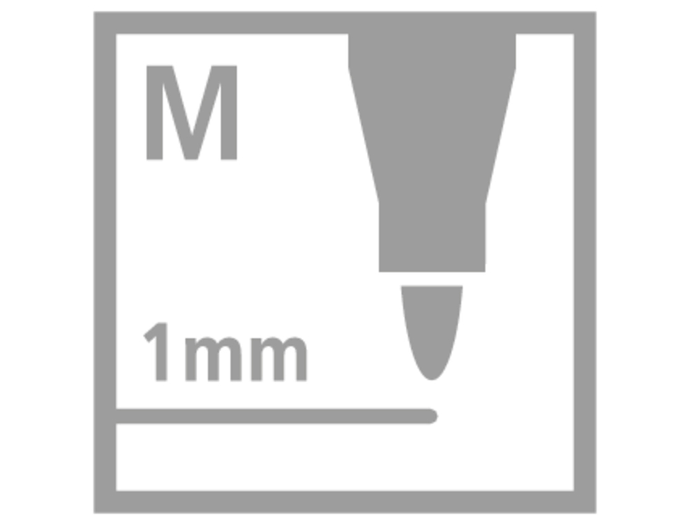 ROTULADOR STABILO ACUARELABLE PEN 68 SOMBRA PUNTA GRUESA 1MM