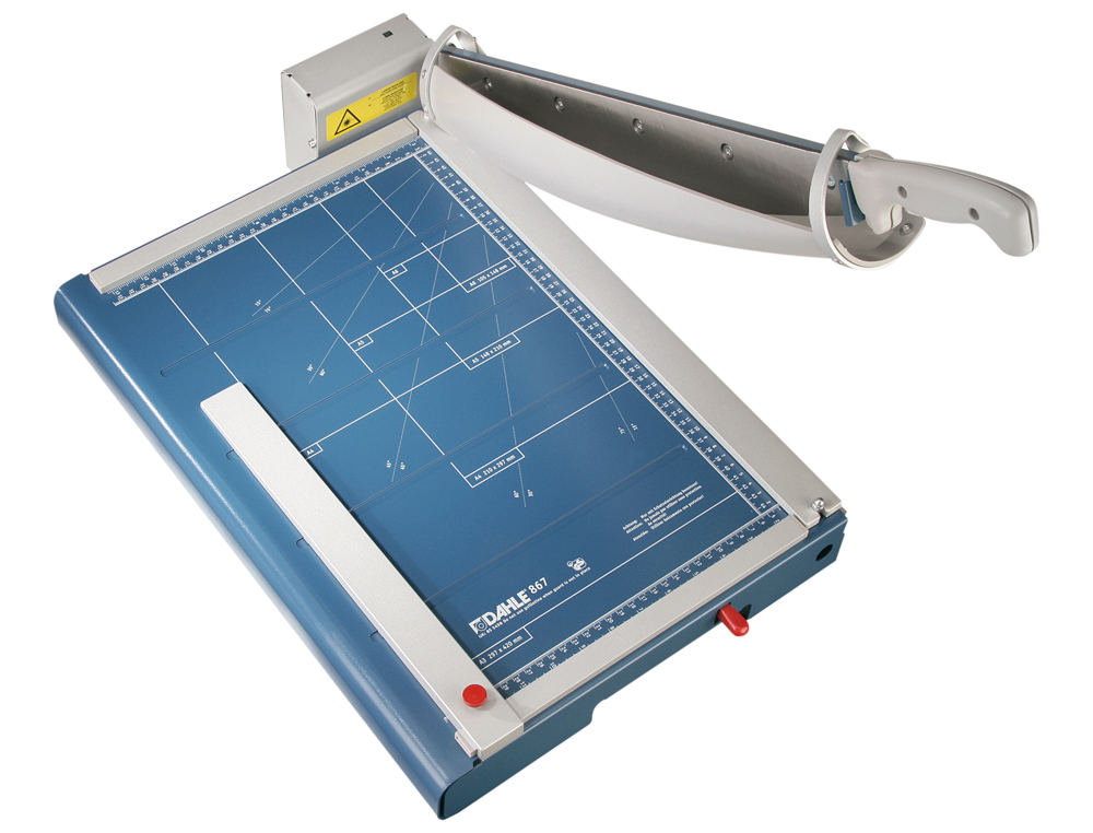 CIZALLA DE PALANCA PROFESIONAL DAHLE 867 DIN A3 METALICA CAPACIDAD DE CORTE 35 HOJAS