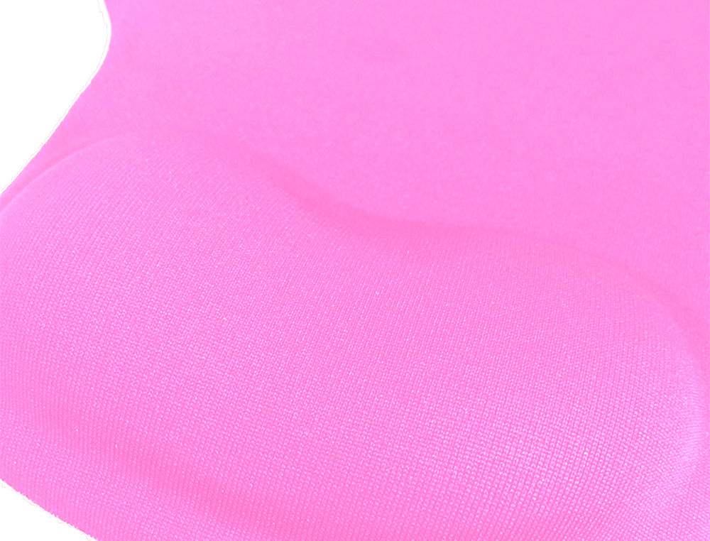 ALFOMBRILLA PARA RATON Q-CONNECT REPOSAMUECAS DE GEL COLOR ROSA 190X230X20 MM