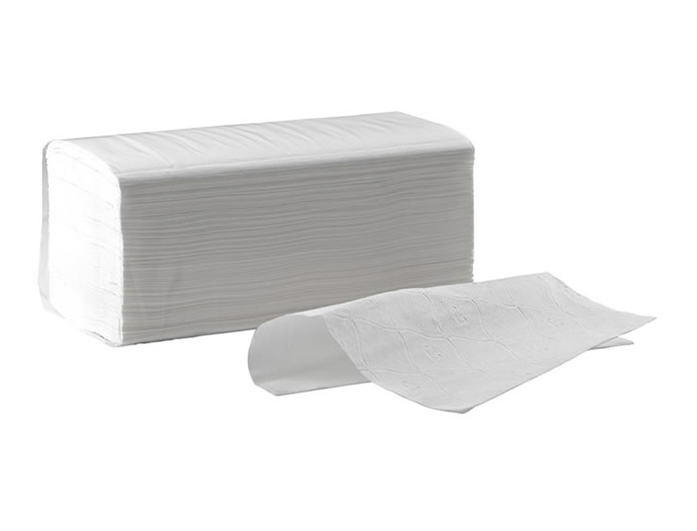 TOALLA DE PAPEL SECAMANOS DAHI Z CELULOSA 2 CAPAS CAJA CON 20 PAQUETE DE 200 UNIDADES