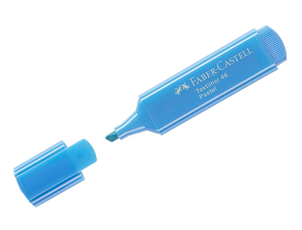 ROTULADOR FABER CASTELL FLUORESCENTE TEXTLINER 46 PASTEL EXPOSITOR 60 UNIDADES COLORES SURTIDOS