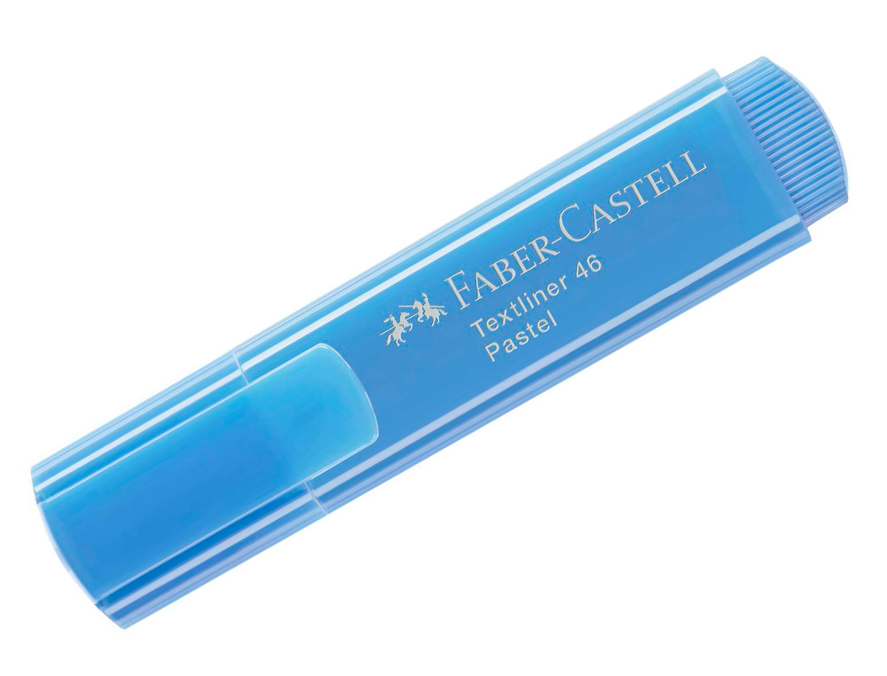 ROTULADOR FABER CASTELL FLUORESCENTE TEXTLINER 46 PASTEL EXPOSITOR 60 UNIDADES COLORES SURTIDOS