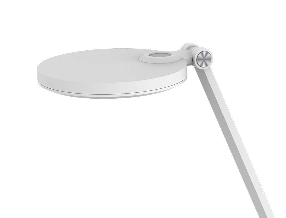 LAMPARA DE OFICINA Q-CONNECT SOBREMESA PROFESIONAL ABS 80 LEDS 7 W CON INTERRUPTOR COLOR BLANCO