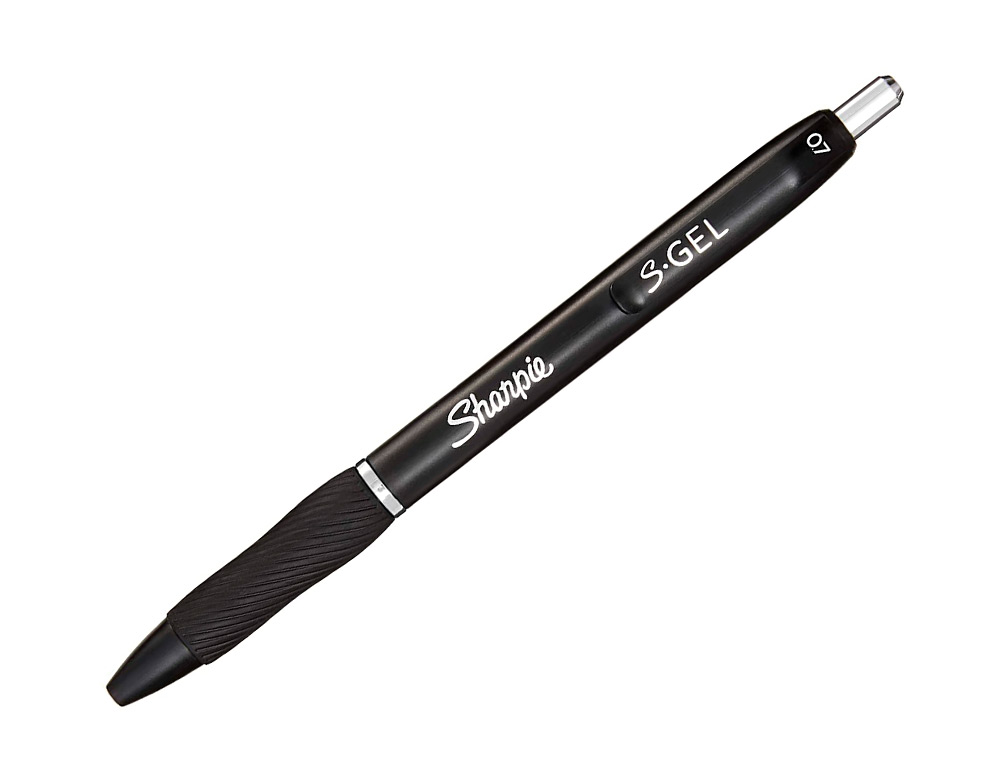 BOLIGRAFO SHARPIE RETRACTIL TINTA GEL PUNTA 0,7 MM COLOR NEGRO