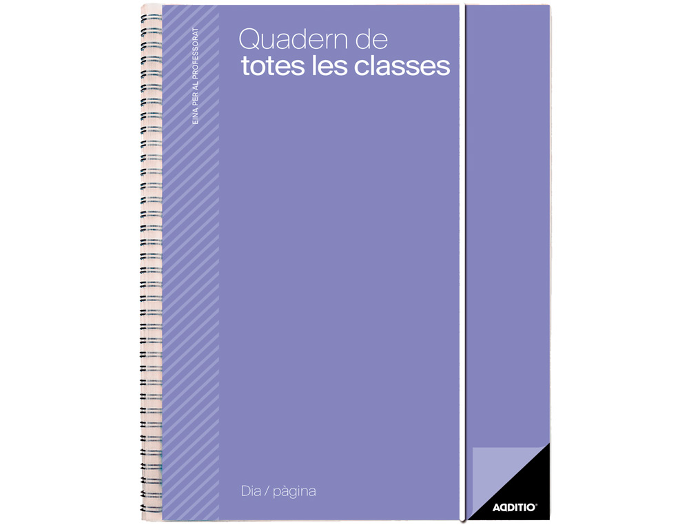 CUADERNO DE TODAS LAS CLASES CATALAN ADDITIO PLANIFICACION DIA PAGINA EVOLUCION CONTINUA