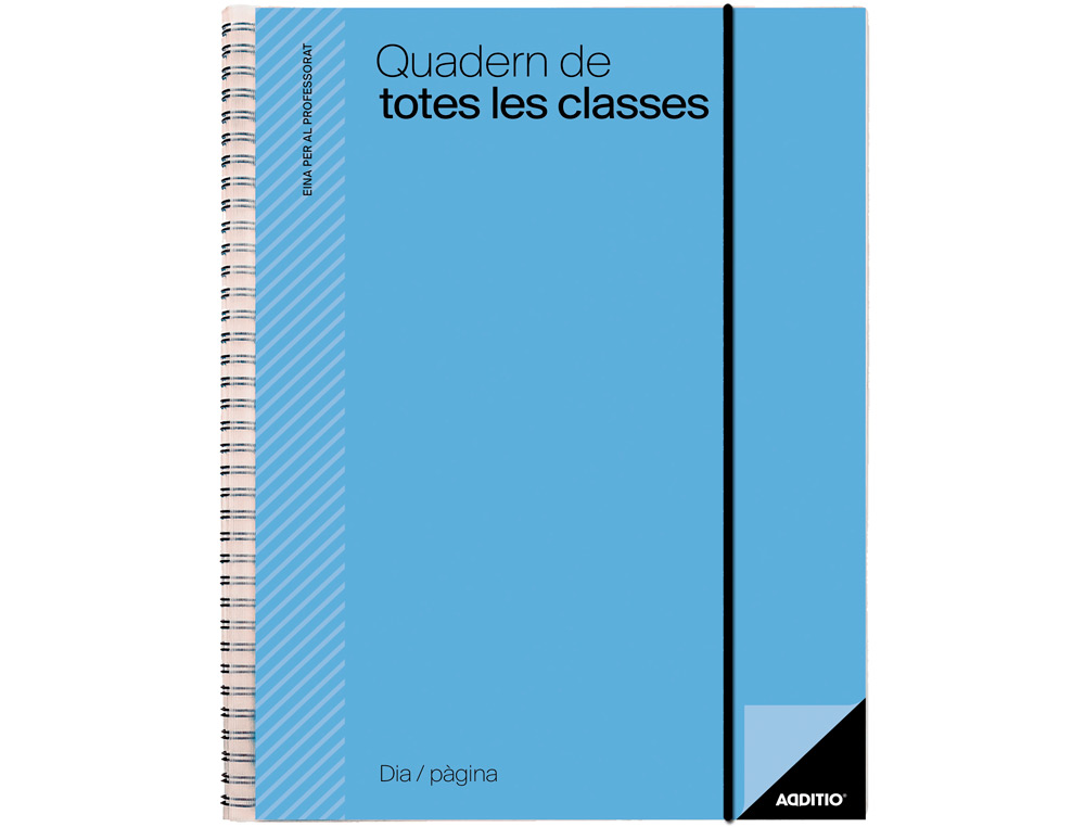 CUADERNO DE TODAS LAS CLASES CATALAN ADDITIO PLANIFICACION DIA PAGINA EVOLUCION CONTINUA