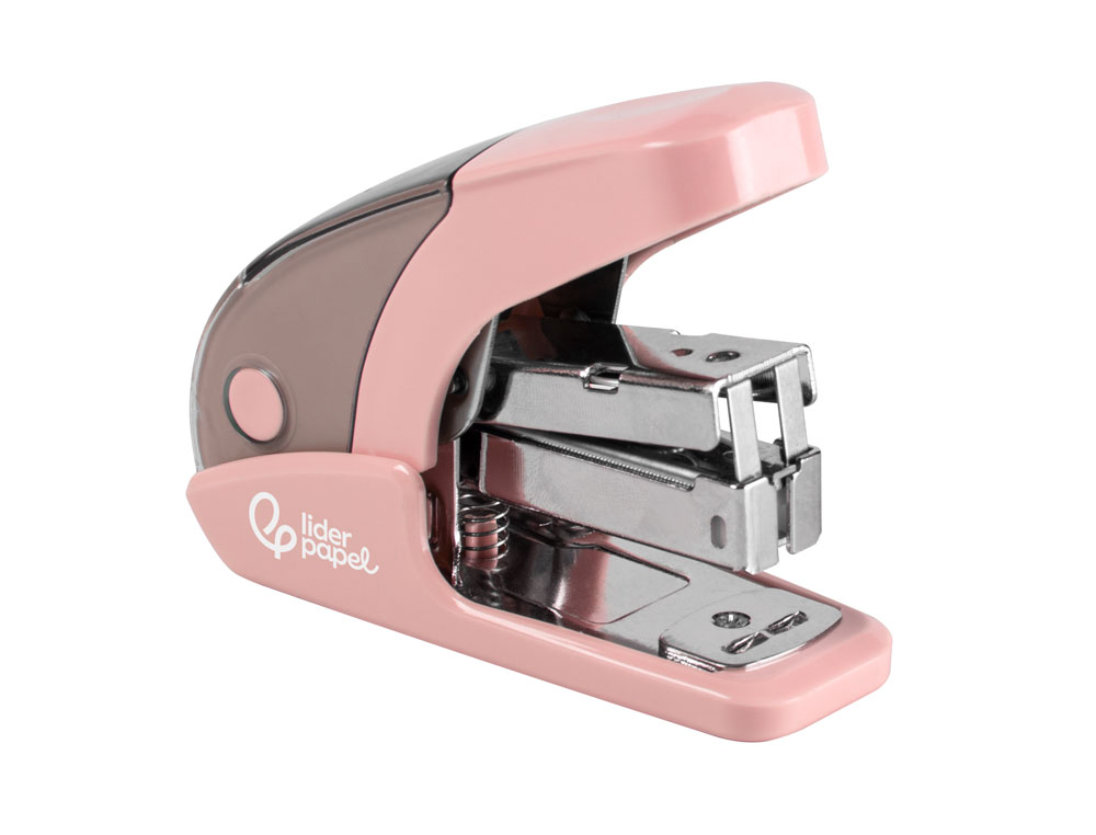 GRAPADORA LIDERPAPEL MICRO CON REGALO DE CAJA DE 1000 GRAPAS 24/6 26/6 CAPACIDAD 20 HOJAS