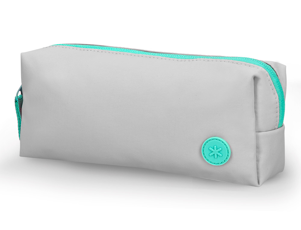 ESTUCHE PORTATODO ANTARTIK BASIC PACK 1 COMPARTIMENTO GRIS COMPAERO MOCHILA 80X55X210 MM