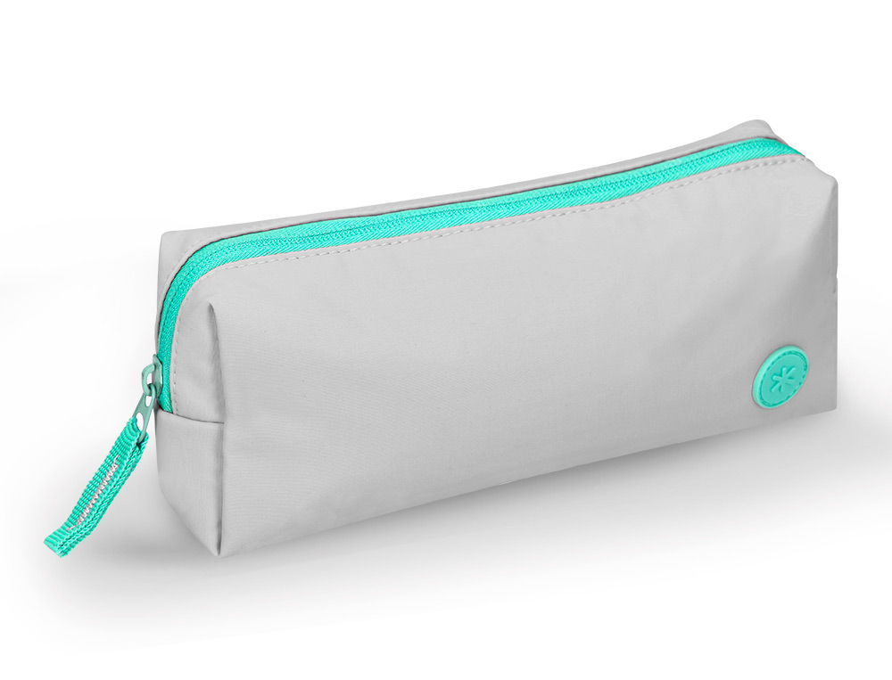 ESTUCHE PORTATODO ANTARTIK BASIC PACK 1 COMPARTIMENTO GRIS COMPAERO MOCHILA 80X55X210 MM