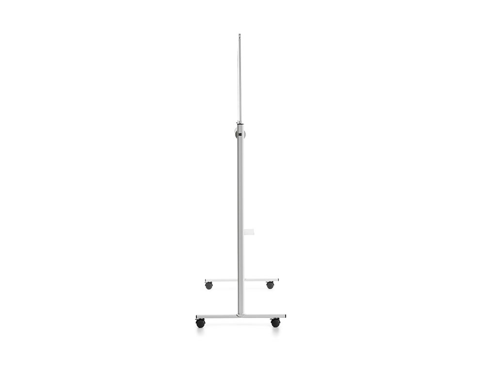 PIZARRA BLANCA ROCADA ACERO VITRIFICADO MAGNETICO MARCO ALUMINIO DOBLE CARA VOLTEABLE 120X180 CM