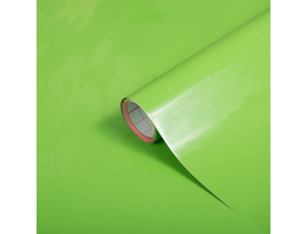ROLLO ADHESIVO D-C-FIX VERDE MANZANA ANCHO 45 CM LARGO 15 MT