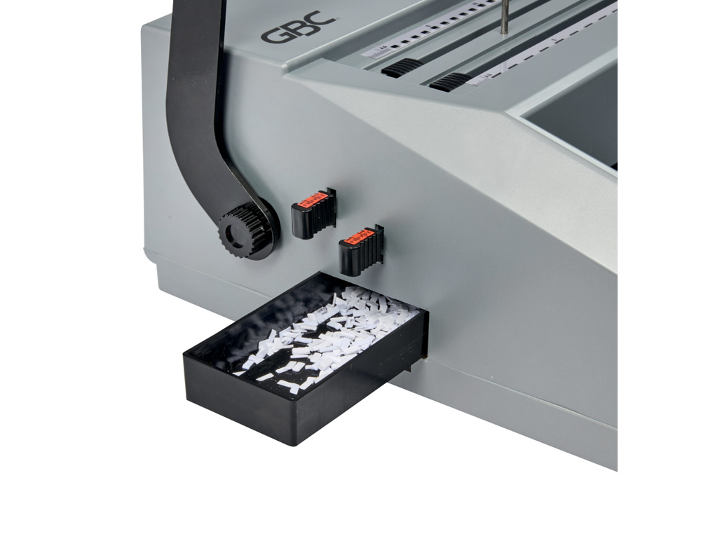 ENCUADERNADORA PARA ESPIRAL GBC MULTIBIND MB20 PERFORA 20 HOJAS TAMAO A4 ENCUADERNA 500 HOJAS